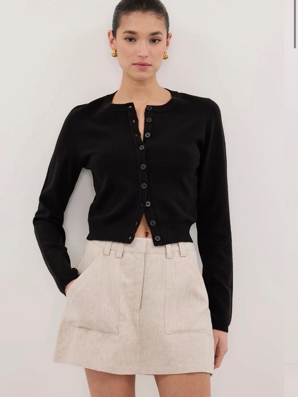 DISSH Eva 100% Linen Skort